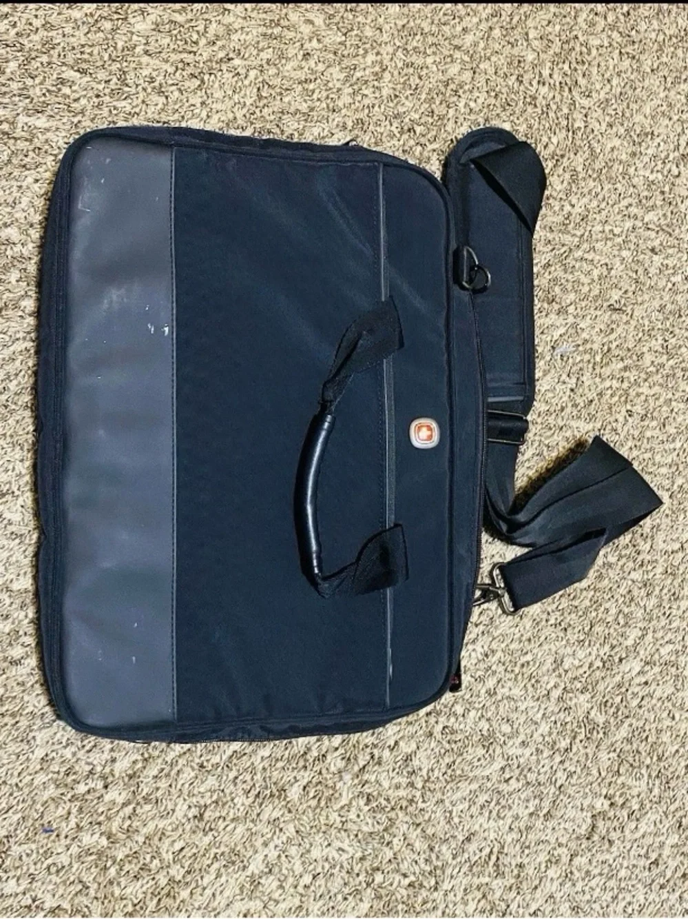 SwissGear Black Men's Laptop Messenger Briefcase